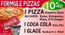 Menu Sud cafet - Formule pizza