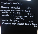 Menu Le petit gourmand - Les desserts