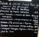 Menu Le petit gourmand - Les plats