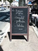 Menu Le Francais - Exemple de menu