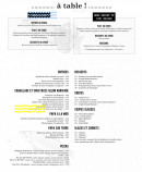 Carte et menu de Paparazzo à Gruissan — Entrées, desserts, crêpes,...