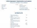 Carte et menu de Cazi Del Mar à Cazilhac — Coté poissons, crustacés à plancha et autres plats