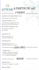 Menu Le P'tit d'Oc - Les menus à partager, salades repas, ...