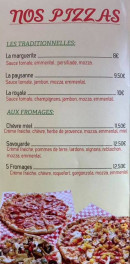 Carte et menu de Pizzeria chez Fanny à Pennautier — Les pizzas page 2