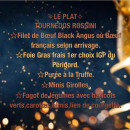 Menu Le Lauranais - Les plats