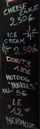 Menu Le 12 Mermoz - Les cheesecakes, donuts