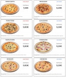 Menu Boulangerie Galzin - Les pizzas