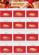 Menu Tacos Avenue - Les tacos signatures