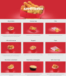 Menu Tacos Avenue - Les appetizers