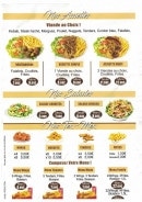 Carte et menu de Amaya's Burger & Tacos à Villefranche de Rouergue — Les assiettes, salades et tex mex