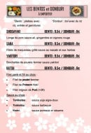 Carte et menu de Bento Kanoya à Villefranche de Rouergue — Les bento et donburi à emporter