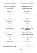 Carte et menu de Crêperie La Fringale à Roquefort sur Soulzon — Les menus