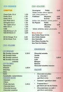 Menu Pronto pizza - Les boissons, salades, glaces,..