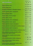 Menu Pronto pizza - Les pizzas classiques