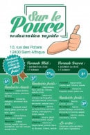 Menu Sur le Pouce - Les formules et sandwiches