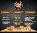 Menu Chapati burger - Les makloubas, colosses et sandwiches