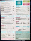 Menu Studio B Café - Les poissons, les menus, les moules, les pizzas...