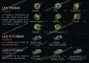 Menu Azumi Sushi - Les temaki, futomaki et futokali