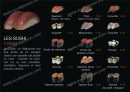 Menu Azumi Sushi - Les sushi