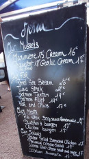 Carte et menu de La brasserie du vieux port à Marseille 2 — L'ardoise