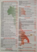 Menu Dolce Italia - Les pizzas, desserts et boissons