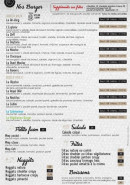 Menu Raven's burger - Les plats à la carte