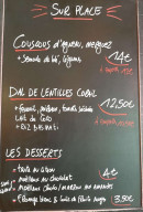 Menu La cuisine de Gagny - Exemple de menu