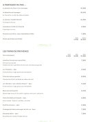 Menu Le Bousti - A partager et tapas