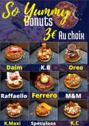 Menu So Yummy - Donuts au choix