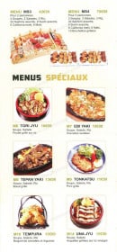 Menu Yamato - Les menus spéciaux 