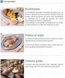 Menu Chez Fonfon - Les specialités