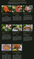Carte et menu de Mistralou Coquillages à Marseille 7 — Crustacés