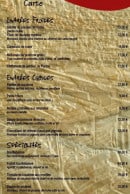 Carte et menu de La Marine des Goudes à Marseille 8 — La carte
