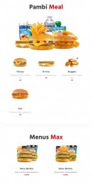 Menu Point B - Le pambi meal et menus max