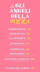 Menu Babbo - Pizzas