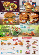 Menu Chicken Drive - Salades, menu enfant et desserts,...