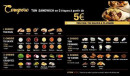 Menu Little Supreme Tacos - Les sandwichs