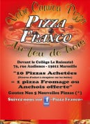 Menu Pizza Franco - Carte et menu Pizza Franco Marseille 11