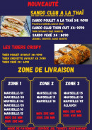 Menu Padthai - Le nouveauté et tigers crispy