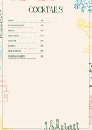 Menu Delici'Oz 2 - Les cocktails