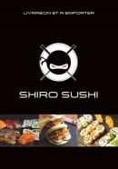 Menu Shiro sushi - Carte et menu shiro sushi marseille 13