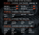 Menu By’Tacos - Composition de nos tacos