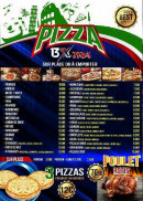 Menu 13 XTRA - Les pizzas