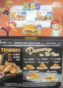 Menu Grill system - Le menu enfant, tenders et desserts