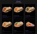 Carte et menu de Naandi’s à Marseille 15 — Wraps
