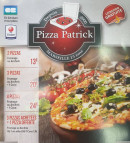 Menu Pizza Patrick - Les menus