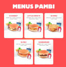 Menu Point B - Les menus pambi