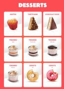 Menu Point B - Les desserts