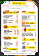 Menu Happy Milles - La carte