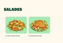 Menu Bioburger - Les salades